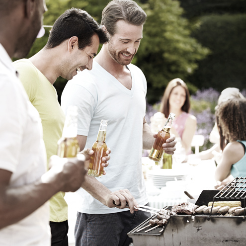 Grillen mit Freunden